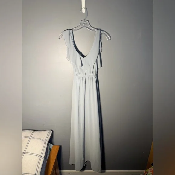 Baltic Born Katya Ruffle Maxi Dress Size Small - Picture 3 of 5